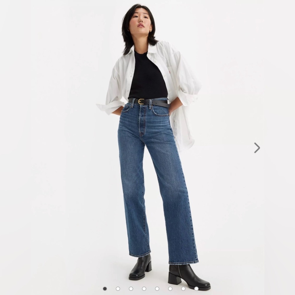 Levi's Premium - Ribcage straight ankle jeans